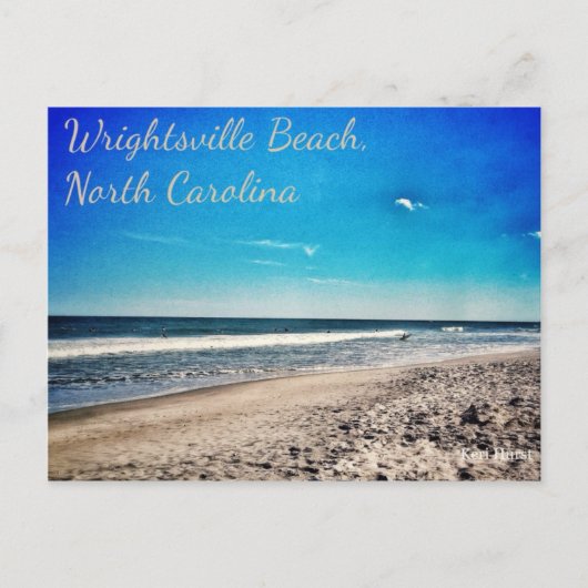 Wright tsville Beach, NC Briefkaart (Voorkant)