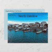 Wright tsville Beach North Carolina Briefkaart (Voorkant / Achterkant)
