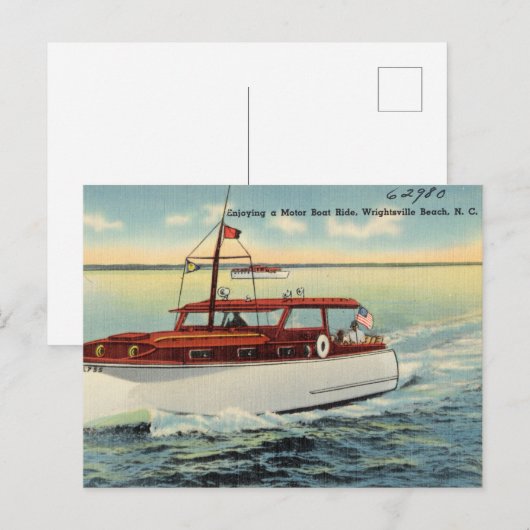  Wright tsville Beach, North Carolina Briefkaart (Voorkant / Achterkant)