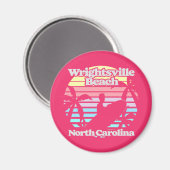 Wright tsville Beach North Carolina Magneet (Voorkant / Achterkant)