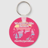 Wright tsville Beach North Carolina Sleutelhanger (Achterkant)