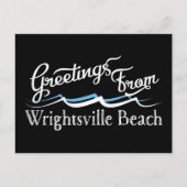 Wright tsville Beach Water Waves Briefkaart (Voorkant)