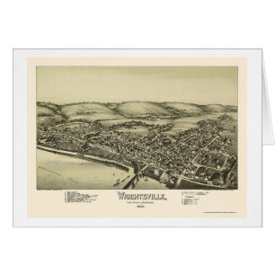 Wright tsville, PA Panoramic Map - 1894