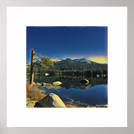 Wrights Lake Poster (Voorkant)