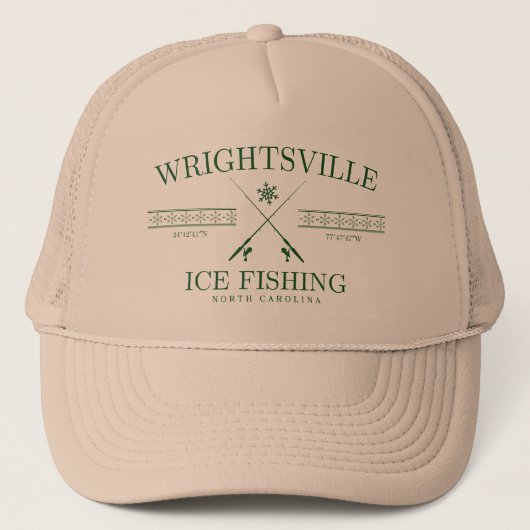Wrightsville Beach Ice Vist, North Carolina Trucker Pet (Voorkant)
