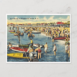 Wrightsville Beach North Carolina Boat Racing Briefkaart
