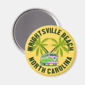 Wrightsville Beach, North Carolina Magneet (Voorkant / Achterkant)