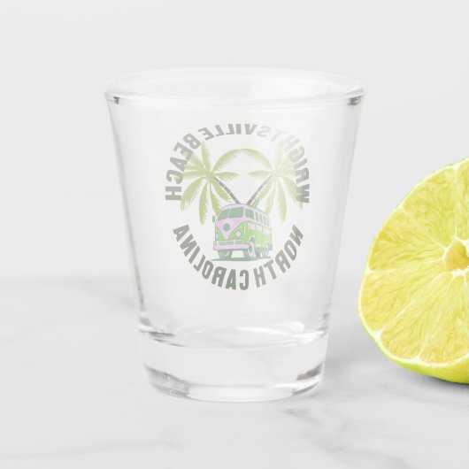Wrightsville Beach, North Carolina Shot Glas (Achterkant)
