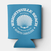 Wrightsville Beach (schelp) Blikjeskoeler (Achterkant)