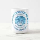 Wrightsville Beach (schelp) Koffiemok (Center)