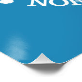 Wrightsville Beach (schelp) Perfect Poster (Hoek)