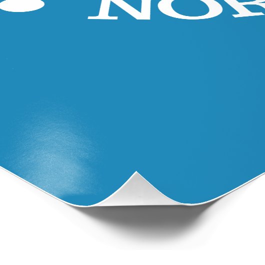 Wrightsville Beach (schelp) Perfect Poster (Hoek)