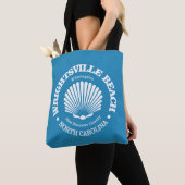 Wrightsville Beach (schelp) Tote Bag (Dichtbij)