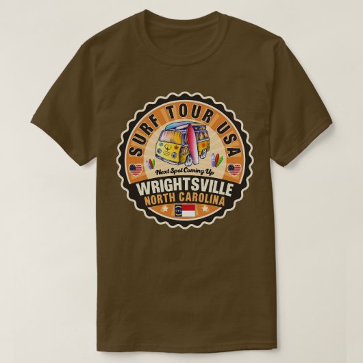 Wrightsville North Olina 2 T-shirt (Design voorkant)