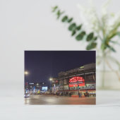Wrigley Field - Night Briefkaart (Staand voorkant)