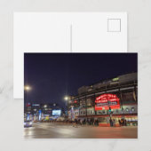 Wrigley Field - Night Briefkaart (Voorkant / Achterkant)