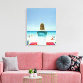Wrigley Gum Girl II Canvas Afdruk (Insitu (Woonkamer))
