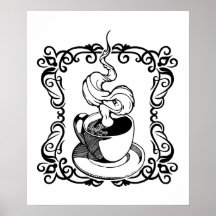 Wrijven met een warmbekertje koffie