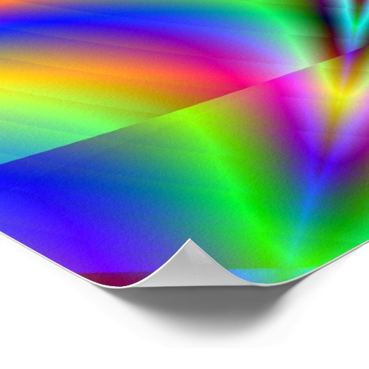 wrijving - optische illusie poster (Hoek)