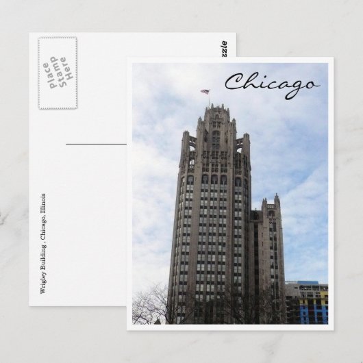 wrileychicago briefkaart (Voorkant / Achterkant)
