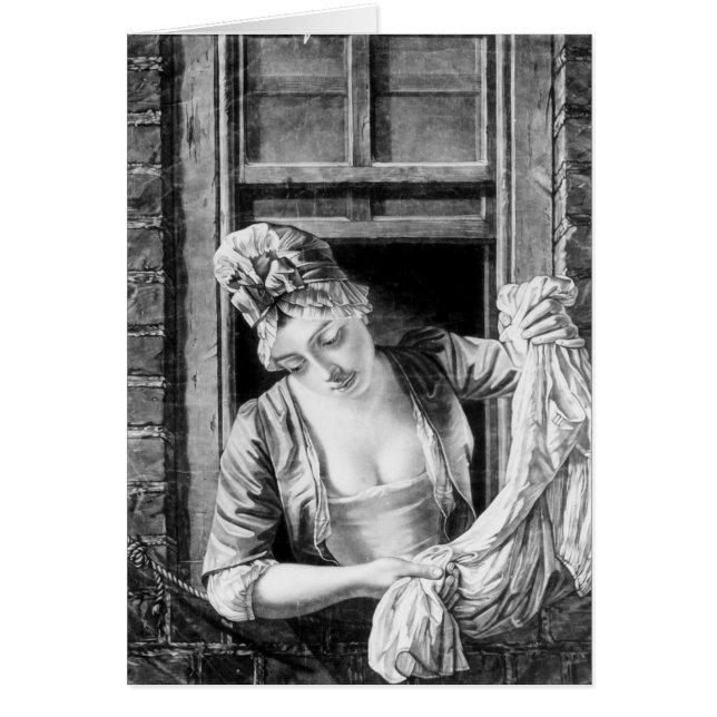 Wringend wasgoed voor vrouwen (Voorkant)