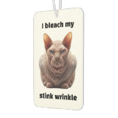 Wrinkle Sphynx Cat Luchtverfrisser (Links)