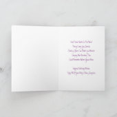 Wrinkles Poem Funny Birthday Card Kaart (Binnen)