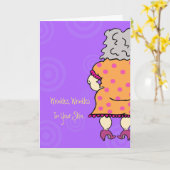 Wrinkles Poem Funny Birthday Card Kaart (Gele Bloem)