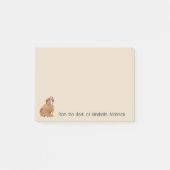 Wrinkly Shar-Pei Personaliseer notities Post-it® Notes (Voorkant)