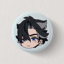 Wriothesley GENSHIN IMPACT Pin Ronde Button 3,2 Cm