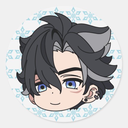 Wriothesley Sticker Genshin Impact (Voorkant)