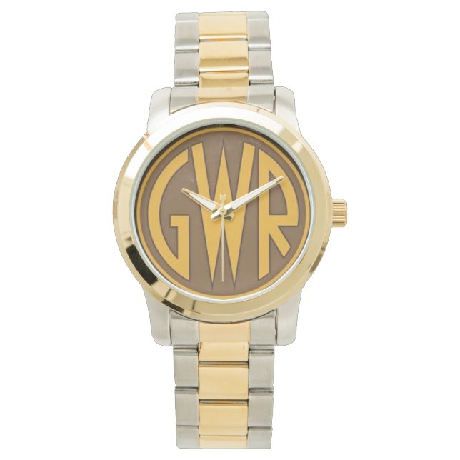 Wrist Watch - GWR - Grote Westerne spoorweg Horloge (Voorkant)