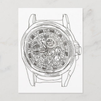 Wrist Whatch Briefkaart