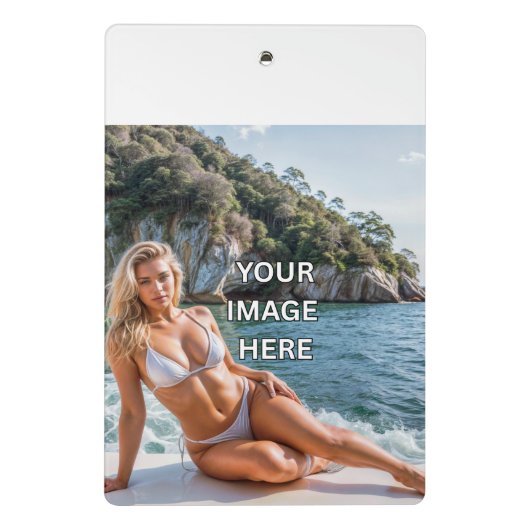 WRITE! ✍️ Custom Clipboard – Add Your Own Design Mini Klembord (Achterkant)