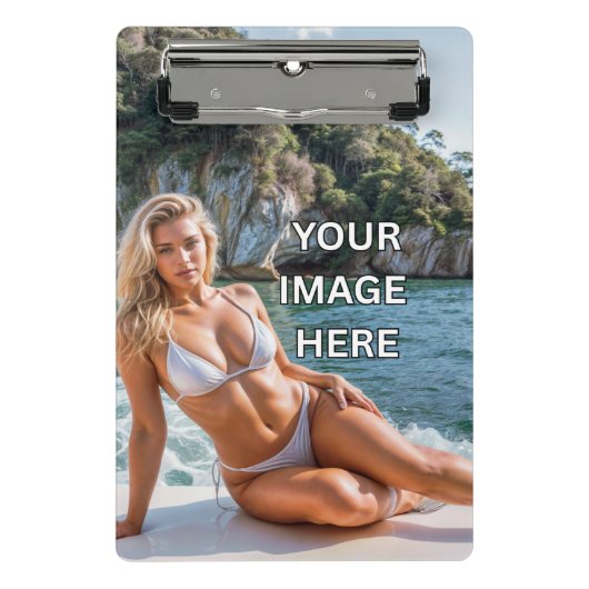 WRITE! ✍️ Custom Clipboard – Add Your Own Design Mini Klembord (Voorkant)