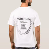 Write-In Warrior Shirt (Achterkant)