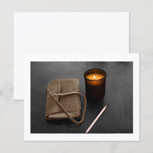 Write to Dream by Approachable Wolf J. H. Thornton Briefkaart (Voorkant / Achterkant)