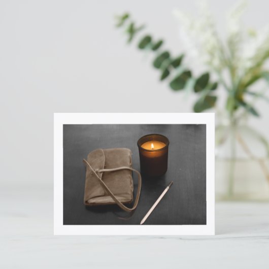 Write to Dream by Approachable Wolf J. H. Thornton Briefkaart (Staand voorkant)