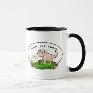 Write Wag Repeat - Writers Coffee mok