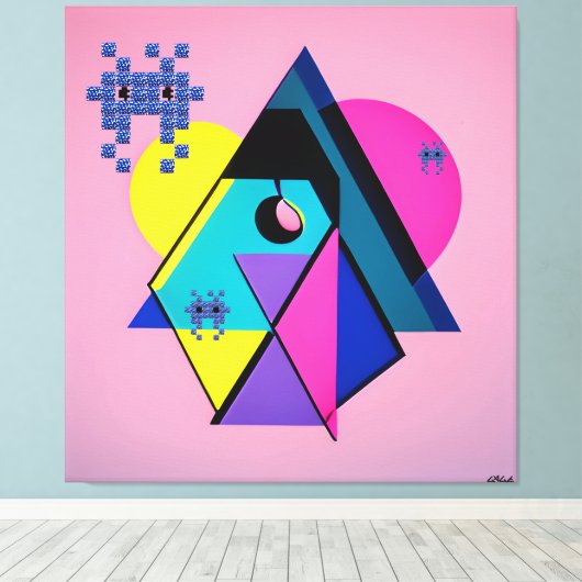 Write Your Own Eulogy Now Before You're Gone Canvas Afdruk (Insitu (Houten vloer))