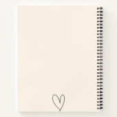 Write Your Thoughts – Elegant Lined Notebook Notitieboek (Achterkant)