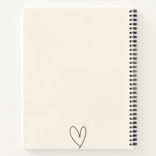 Write Your Thoughts – Elegant Lined Notebook Notitieboek (Achterkant)