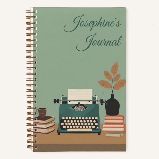 " Writer" gepersonaliseerd tijdschrift Notitieboek (Voorkant)