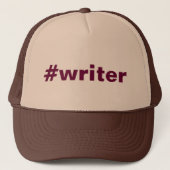 #writer (pet) trucker pet (Voorkant)