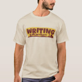 Writer Retreat  Bumpersticker Stijl T-shirt (Voorkant)