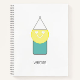 WRITER Spiral Notitieboek van Dichteres Adiela Ako