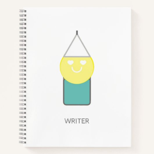 WRITER Spiral Notitieboek van Dichteres Adiela Ako (Voorkant)