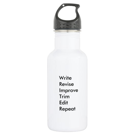 WRITER Waterfles (Voorkant)