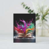 Writer's Delight Post Kaart (Staand voorkant)