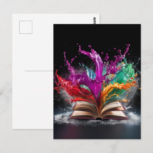 Writer's Delight Post Kaart (Voorkant / Achterkant)